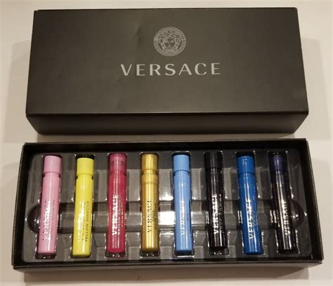 versace men's cologne sampler set.